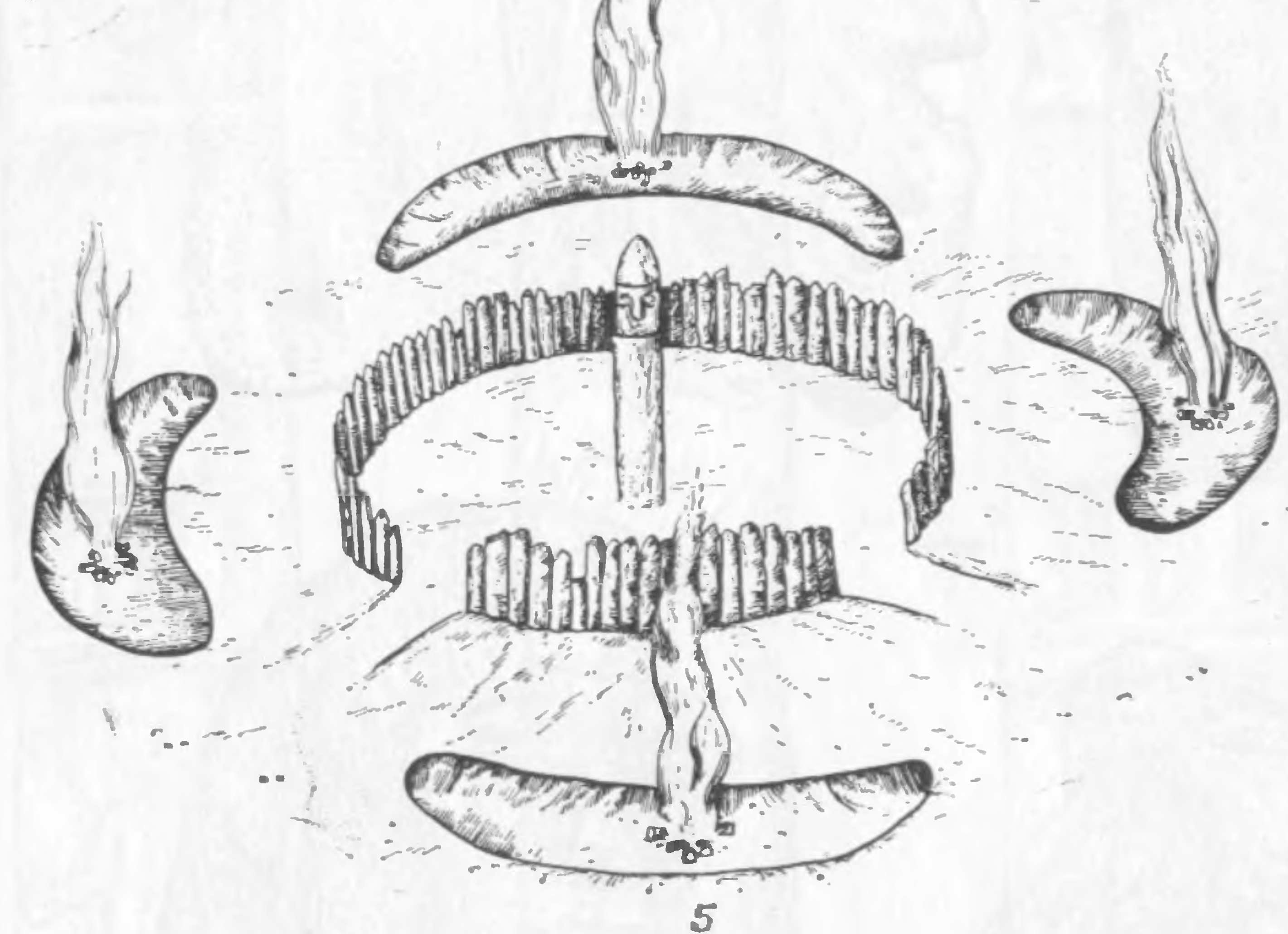 Святилище Ходосовичи. Реконструкция