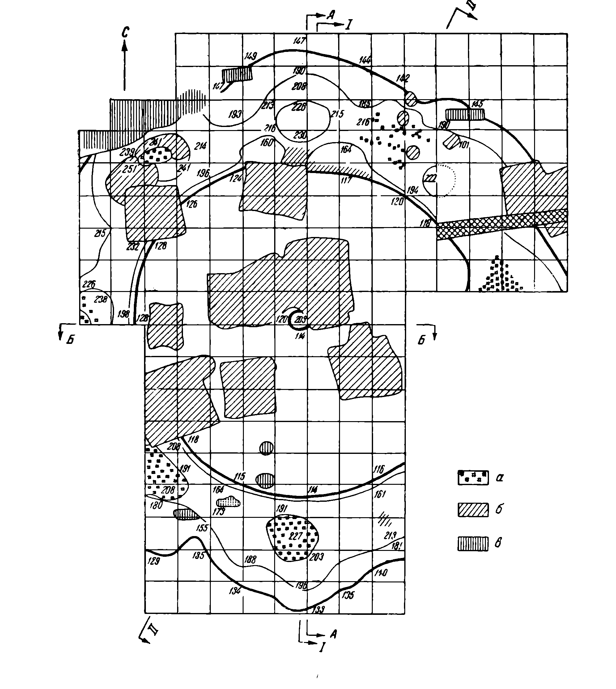 Святилище в Перыни. План